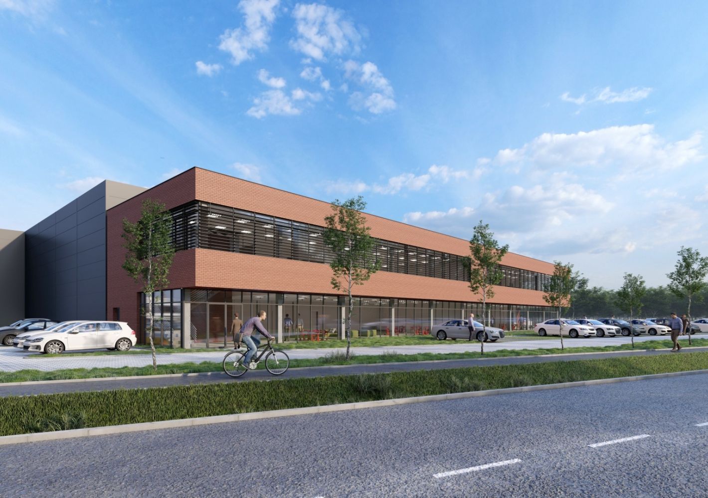 Jakon is building the warehouse in the Wrocław agglomeration