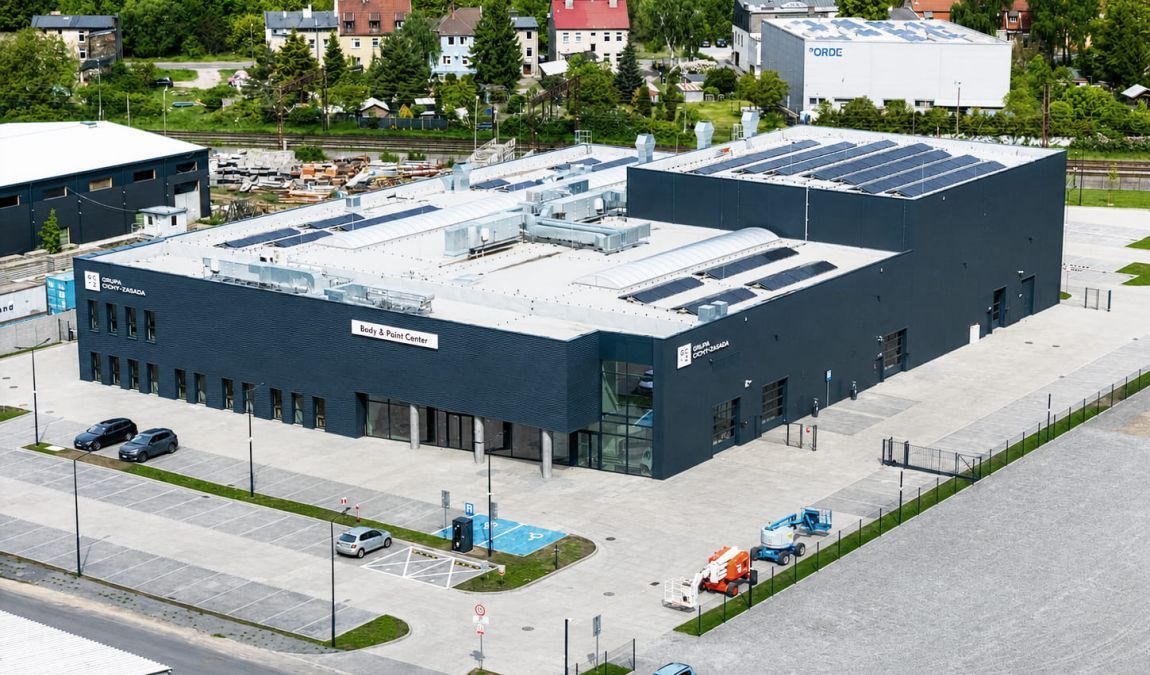JAKON zakończył realizację Centrum Napraw Powypadkowych w Szczecinie dla Grupy Cichy-Zasada